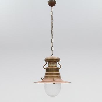 SKEPPSLAMPA, 1900-talets andra hälft.