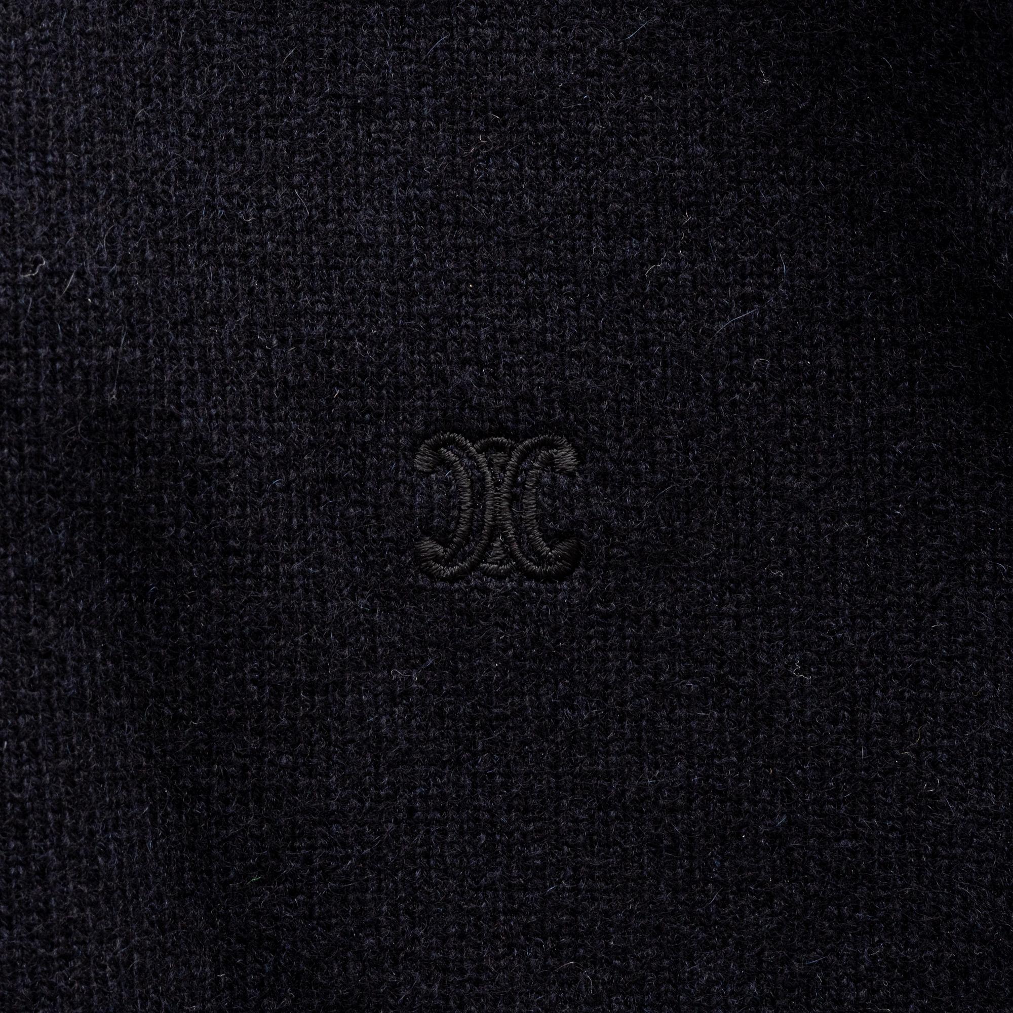 Céline, A wool/cashmere sweater, size S.