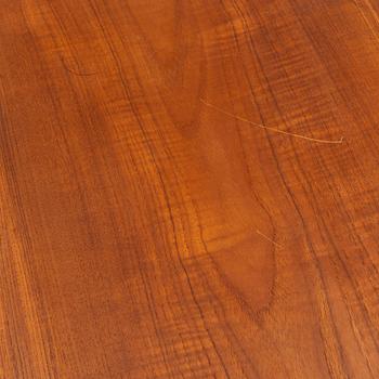 A teak dining group, table and six chairs model no. 49, designed by Erik Buch, Denmark, in 1949.