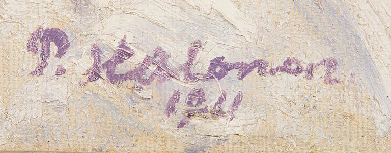 Pekka Halonen, Den första Snön.