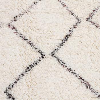 A moroccan rug, 300 x 205 cm.