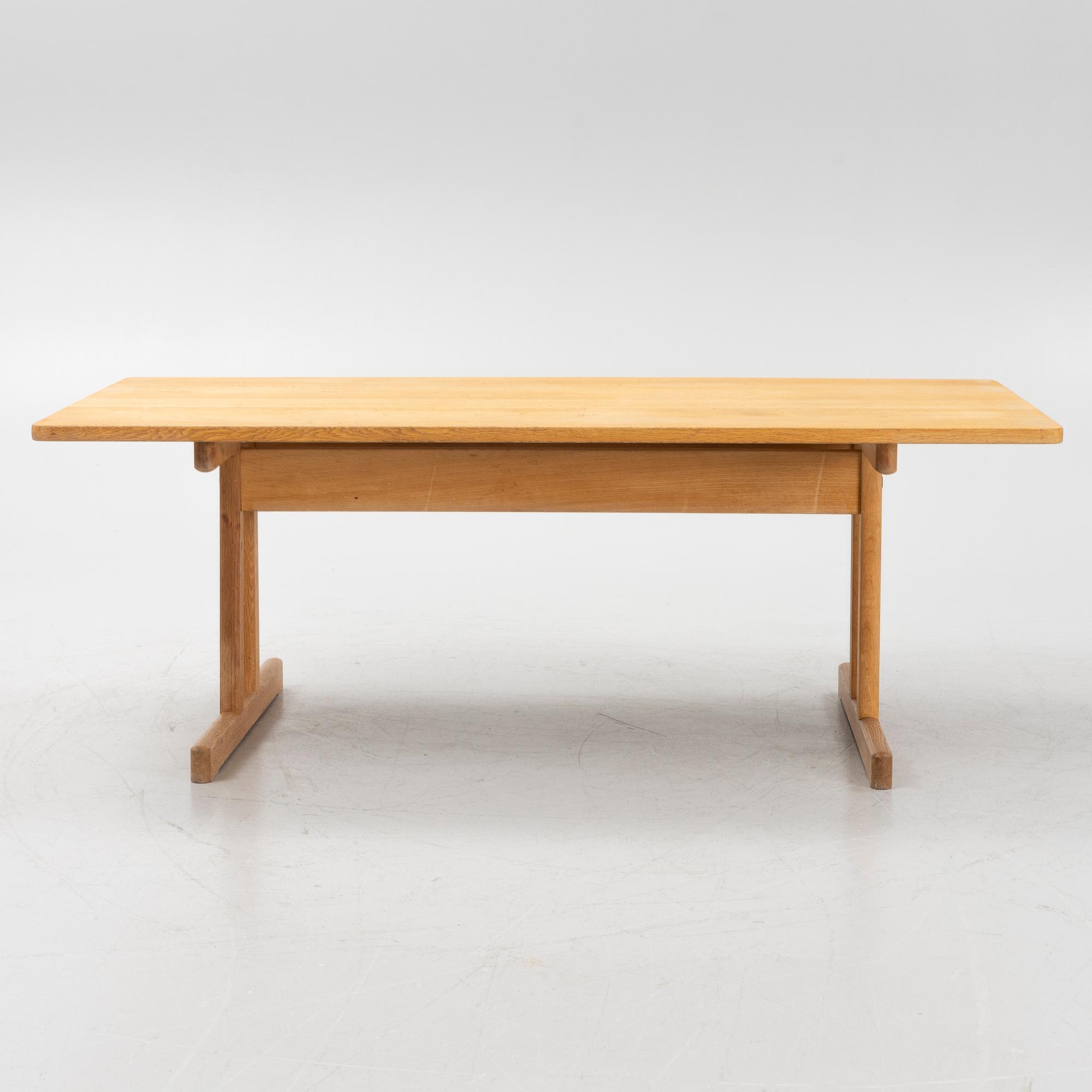 Børge Mogensen, soffbord, Model 5267", Fredericia Stolefabrik, Danmark, 1900-talets mitt.