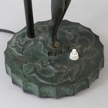 An Art Deco Table light, 1920's/30's.