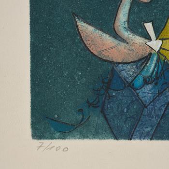 Roberto Matta, "Les Pretendans"  ur "Hom'mere III".