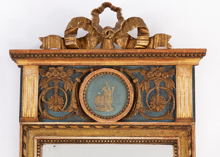 SPEGEL, Sengustaviansk, omkring år 1800.