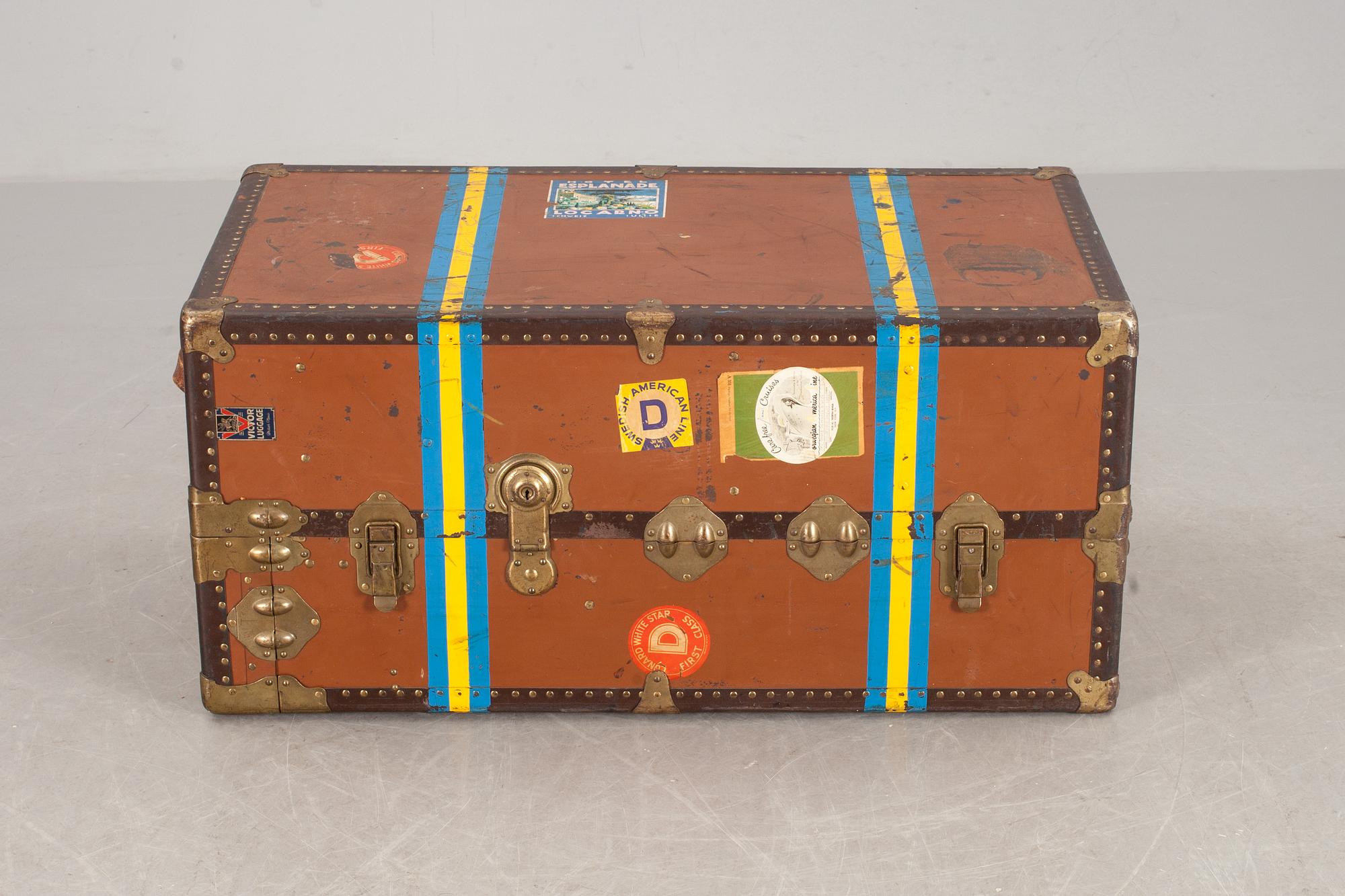 RESEKOFFERT, tidigt 1900-tal, Victor Luggage, England.