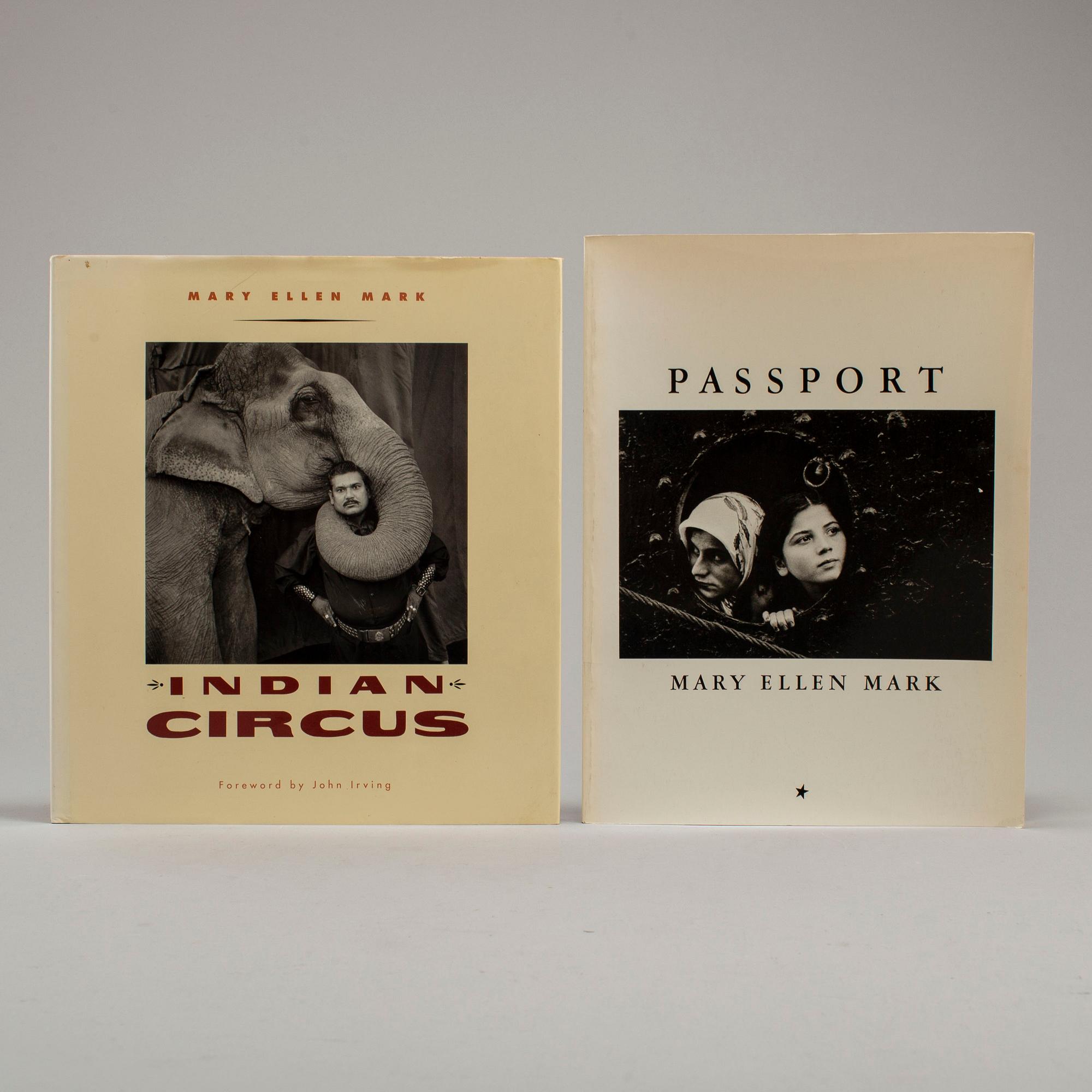 PHOTOBOOKS, Two (2) Mary Ellen Mark with signature and dedication.