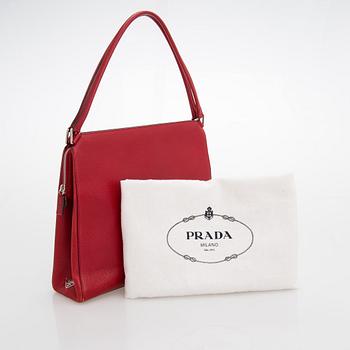 Prada, handbag.