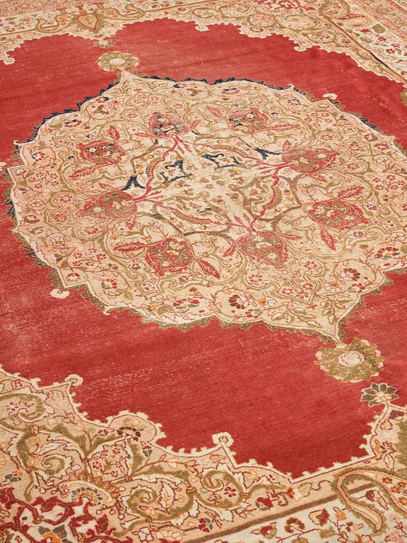 ANTIQUE TABRIZ. 420,5 x 327,5 cm.