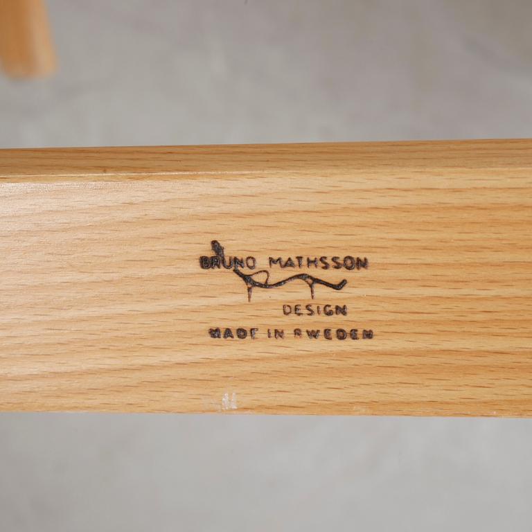 FÅTÖLJER, ett par, "Eva", Bruno Mathsson, Firma Karl Mathsson.