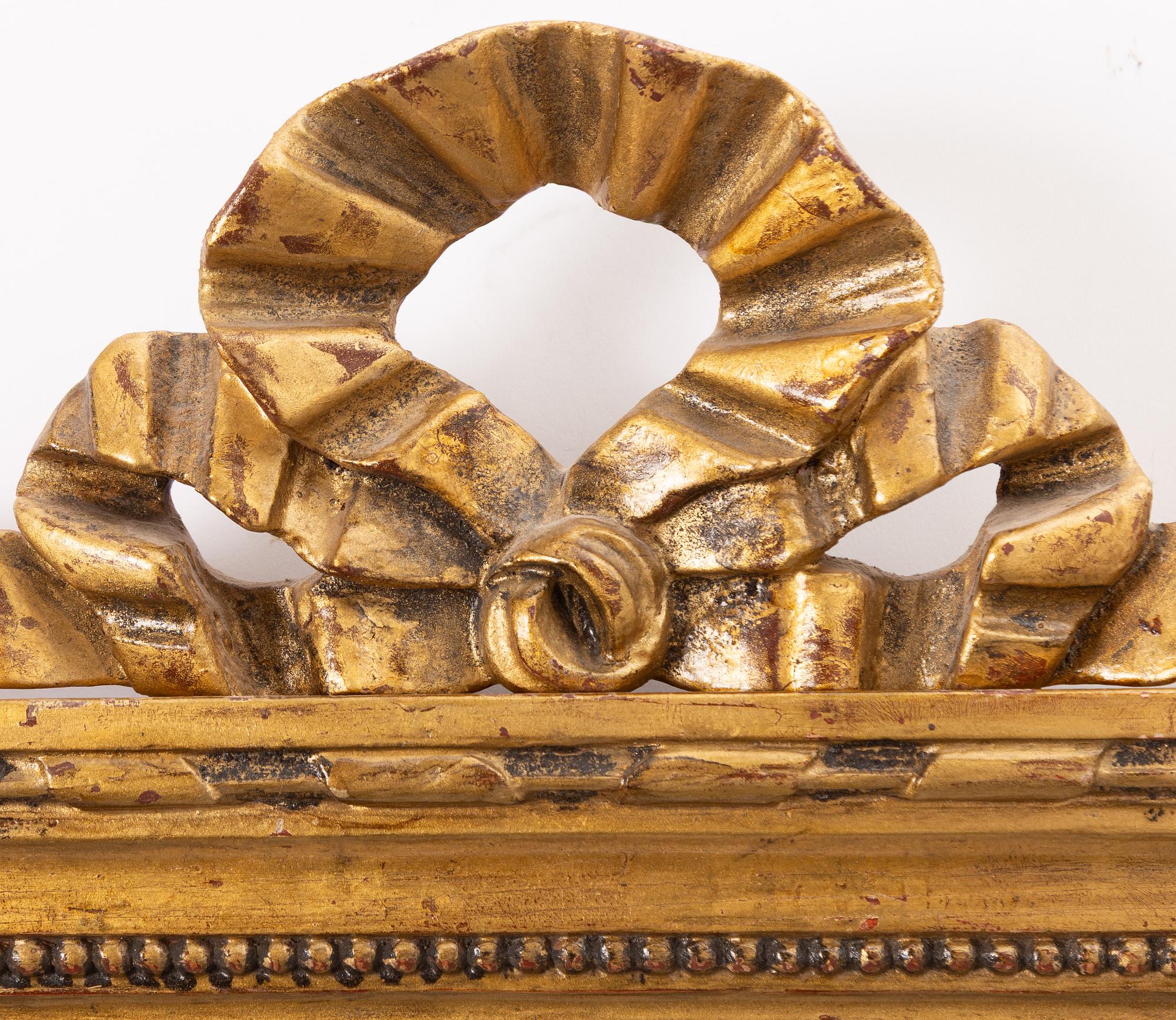 Pair of Gustavian mirror sconces, circa 1800.