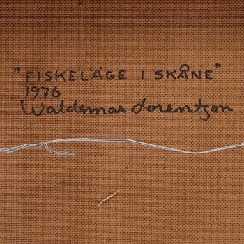 Waldemar Lorentzon, "Fiskeläge i Skåne".