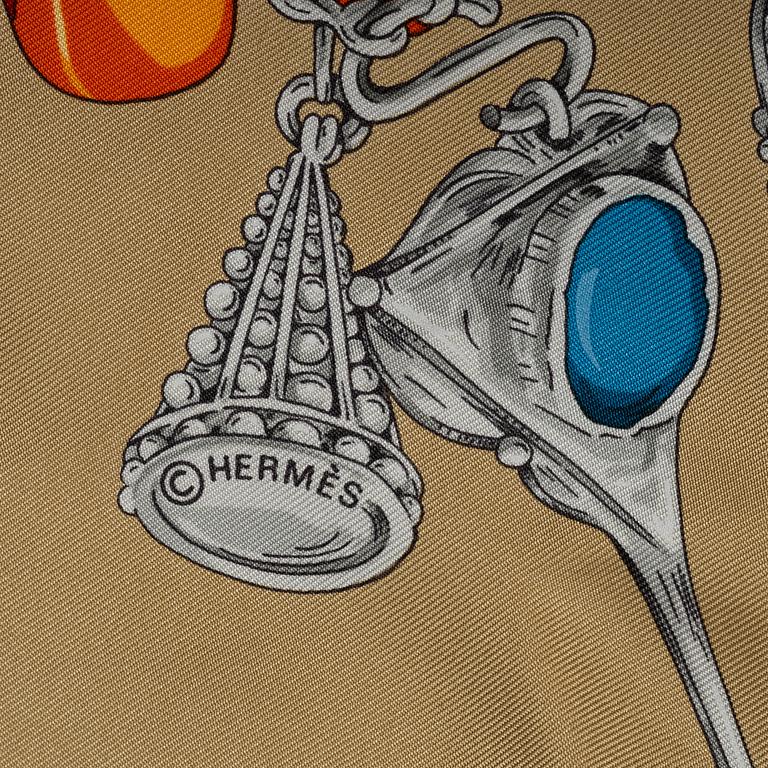Hermès, scarf, "Terres Precieuces".