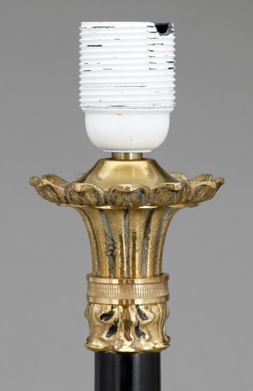 BORDSLAMPA, empirestil, 1900-talets andra hälft.