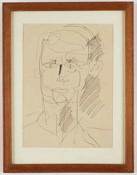 SIRI DERKERT, blyertsteckning.