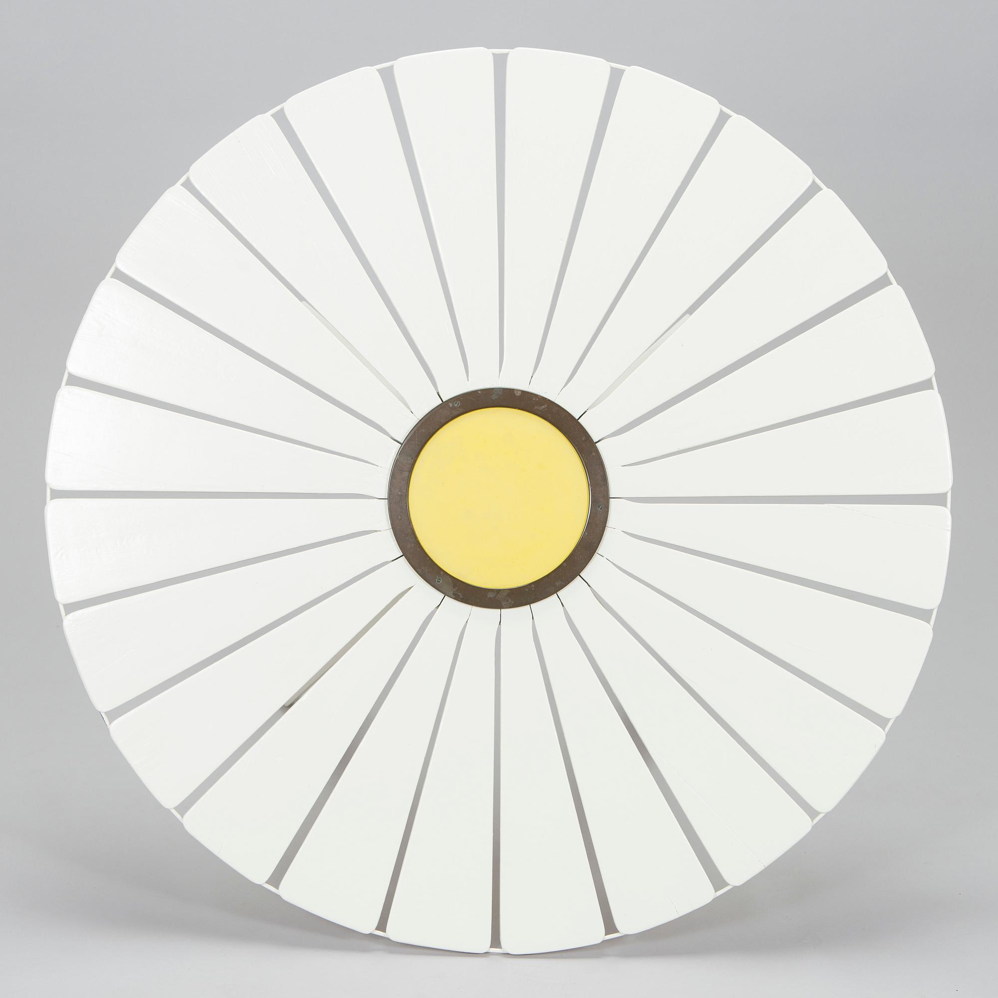 Alvar & Aino Aalto,  Trädgårdsmöblemang, 3 delar, "Aurinko-serien", Artek, 1950-tal och 1900-talets slut..