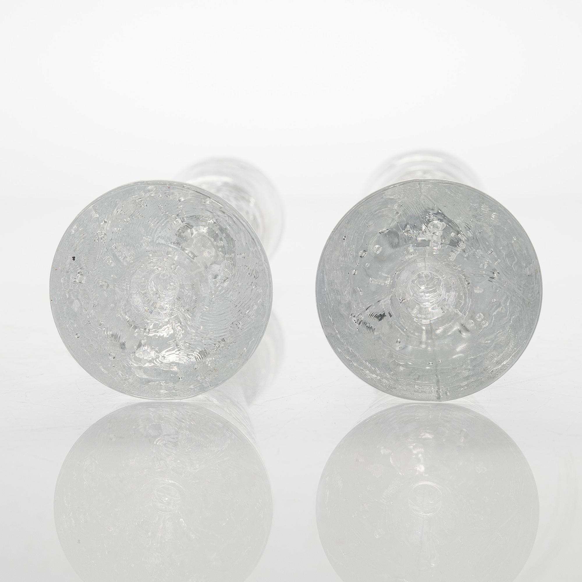 Timo Sarpaneva, ljusstakar, 2 st "Arkipelago", Iittala.