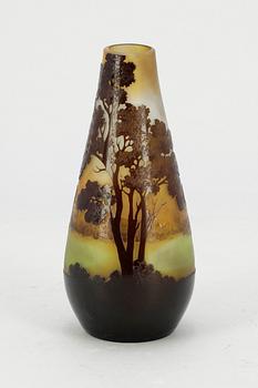 VAS, glas, jugend, Emile Gallé, 1900-talets början. Sign.
