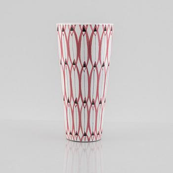Stig Lindberg, an earthenware vase, Gustavsberg Studio, Sweden.