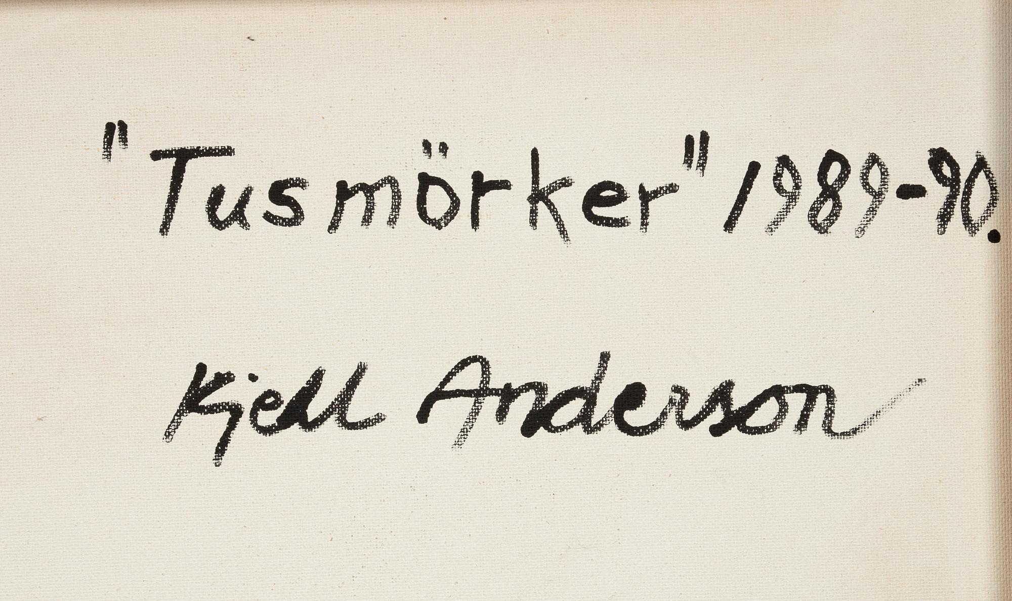Kjell Anderson, "Tusmörker".