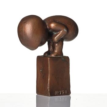Lisa Larson, "Myran", a bronze sculpture, Scandia Present, ca 1978, ed. 758/999.