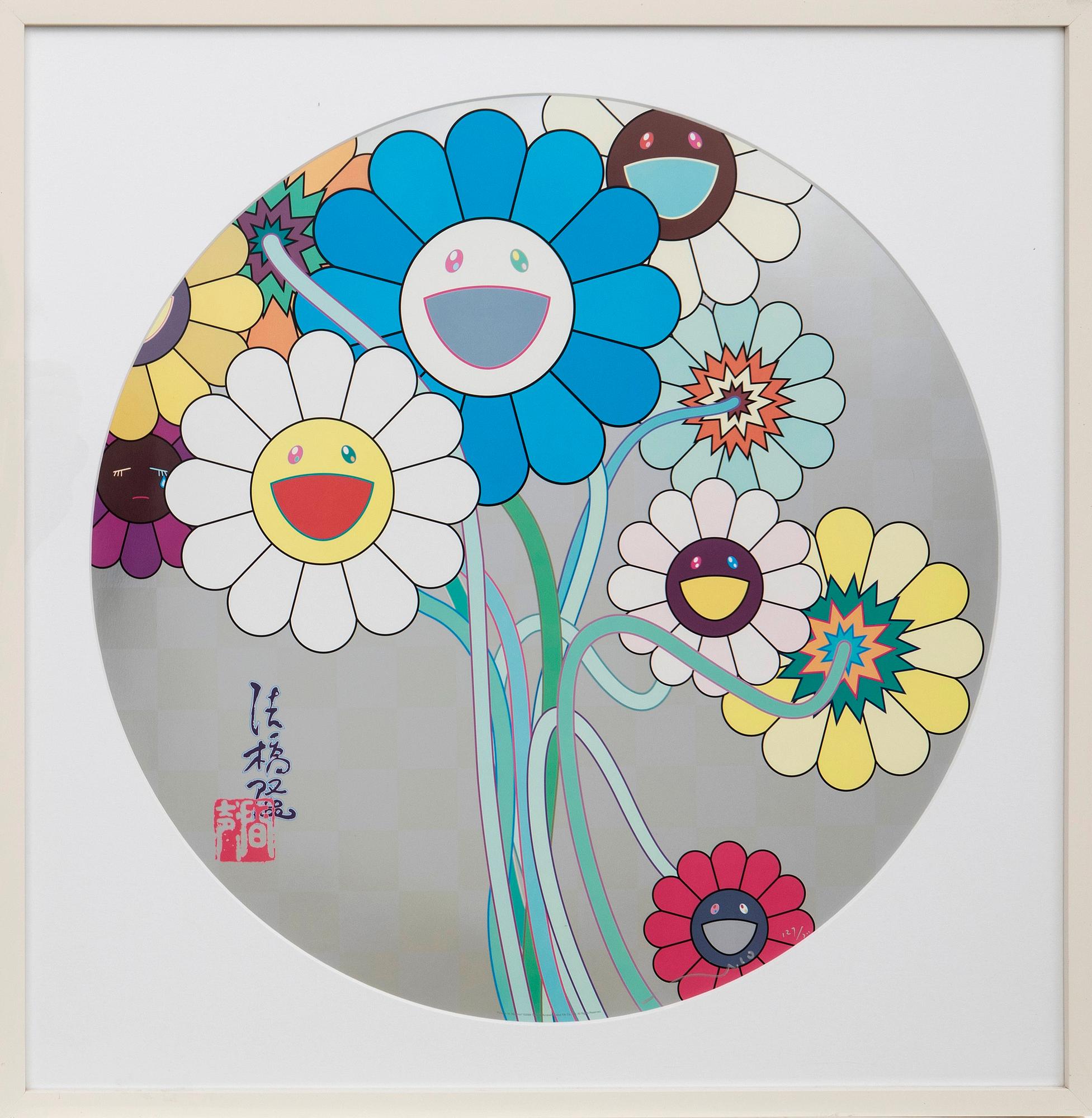 Takashi Murakami, "Flowers for Algernon", 2009.