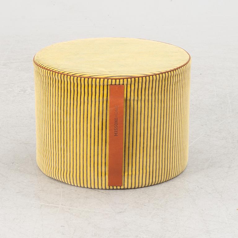 Pouf, "Coomba" Missoni Home, Italy.