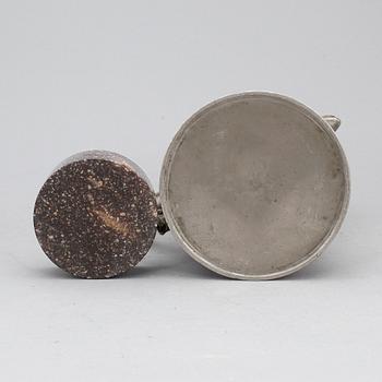 SALTKAR OCH STOP, blybergsporfyr resp tenn, 1800-talets första hälft.