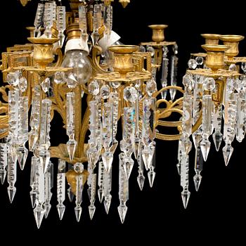 A late 19th century chandelier.