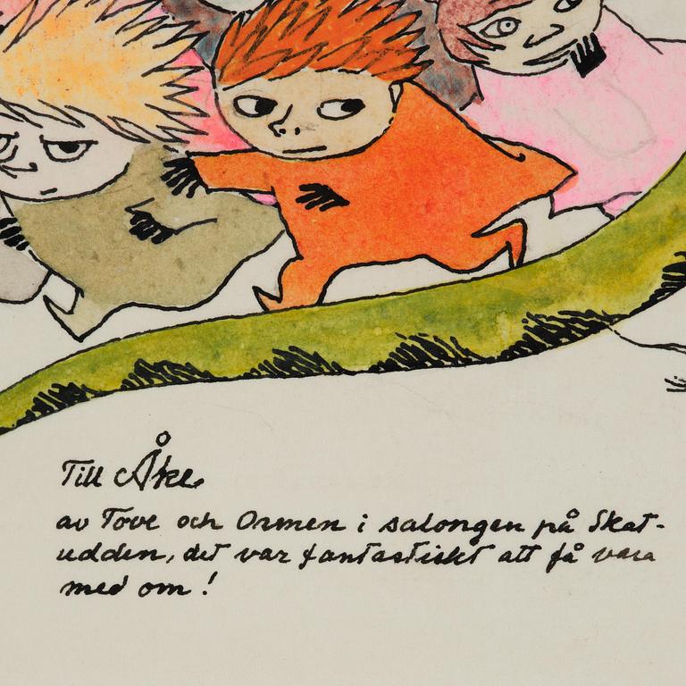 Tove Jansson, Fillyjonk with a snake.