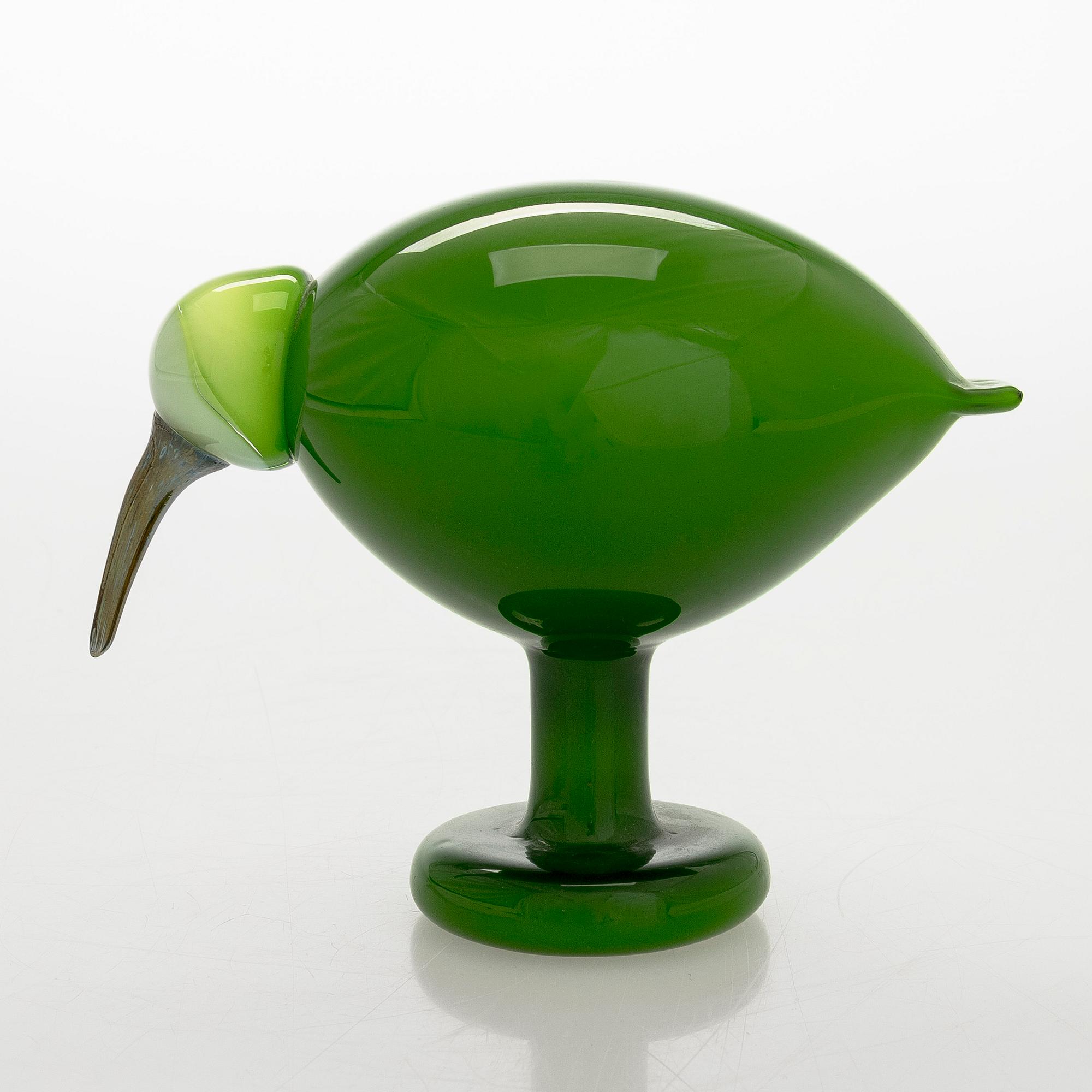 Oiva Toikka, Lasilintu, signeerattu O. Toikka Iittala.