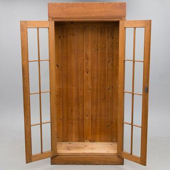 ELIEL SAARINEN, vitriinikaappi, 1900-luvun alku, Valtion Rautatiet.