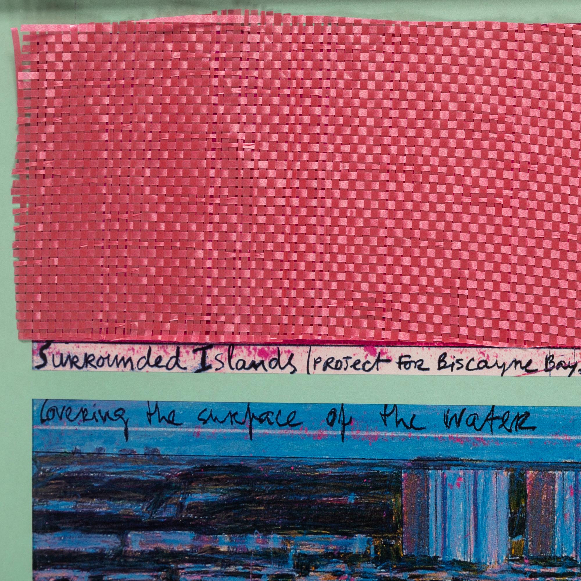 CHRISTO & JEANNE-CLAUDE, colour off set, signed.