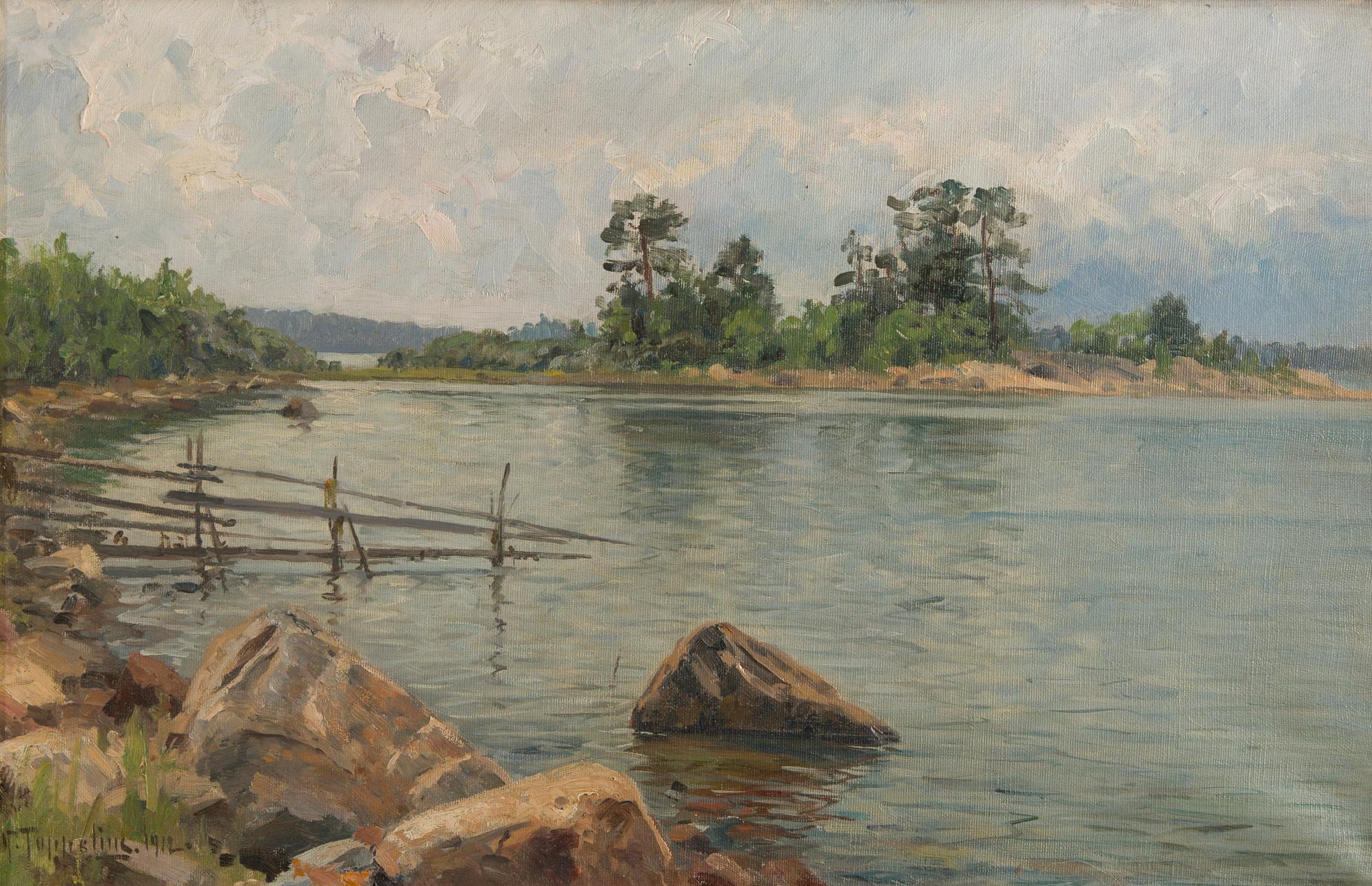 Woldemar Toppelius, Archipelago Landscape.