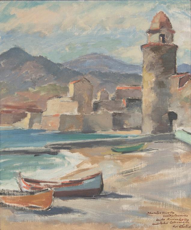 Werner Åström, Vy från Collioure.