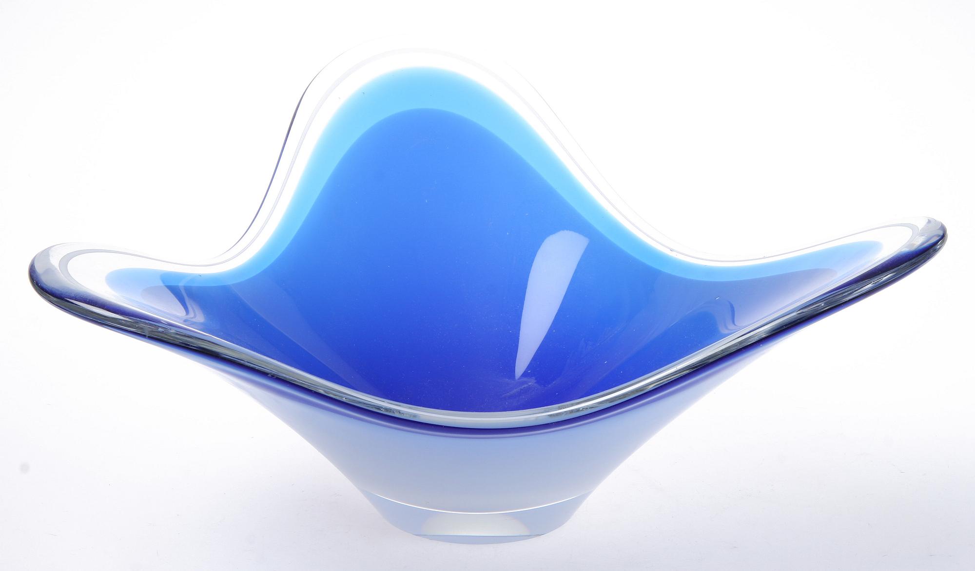 PARTI GLAS, 5 delar, "Coquille", Paul Kedelv Flygfors.