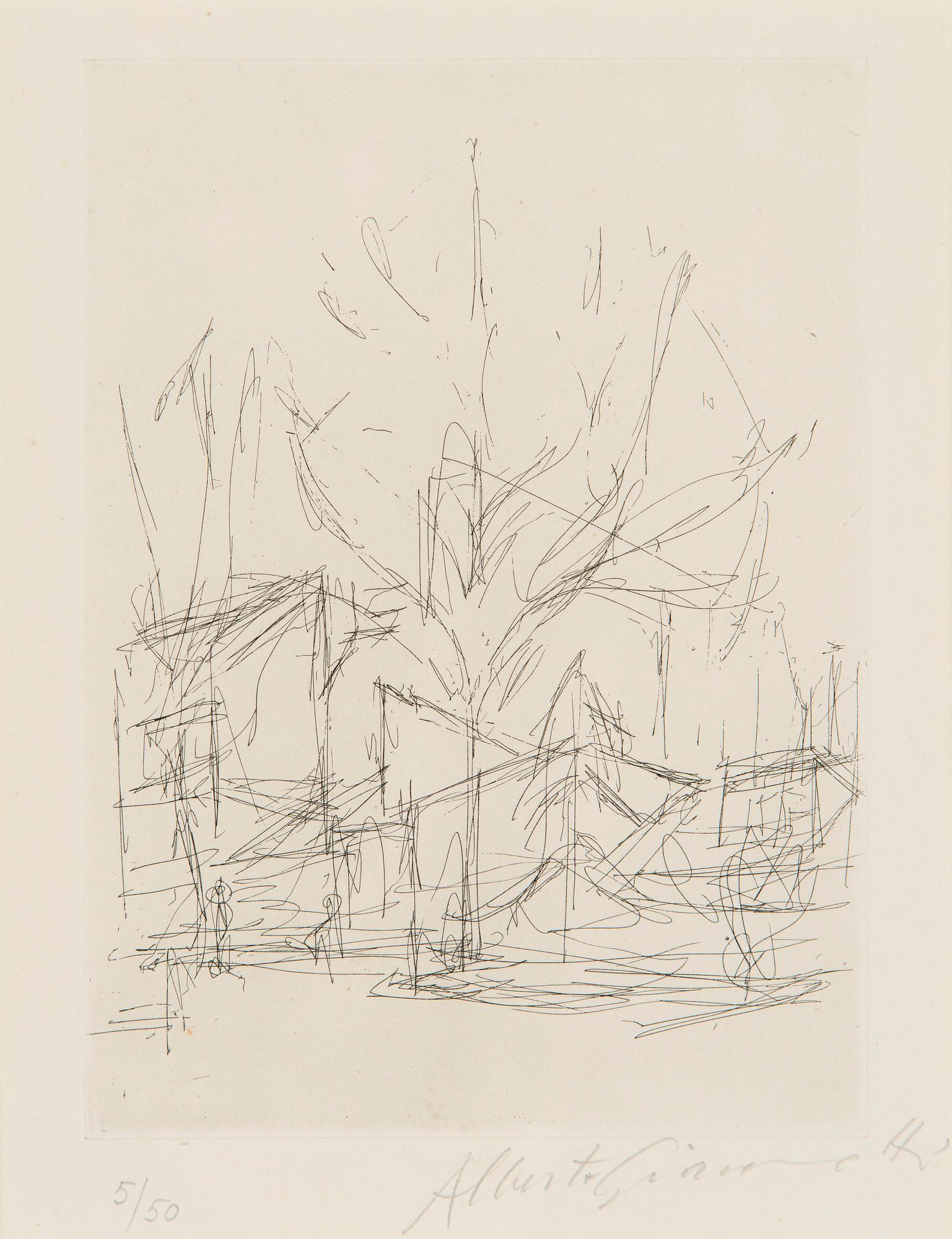 Alberto Giacometti, "L'arbre".