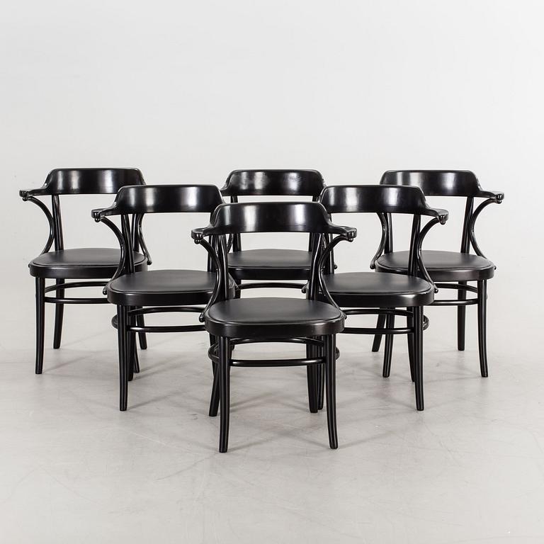 KARMSTOLAR, 6 st, "Cattelin" Gemla.