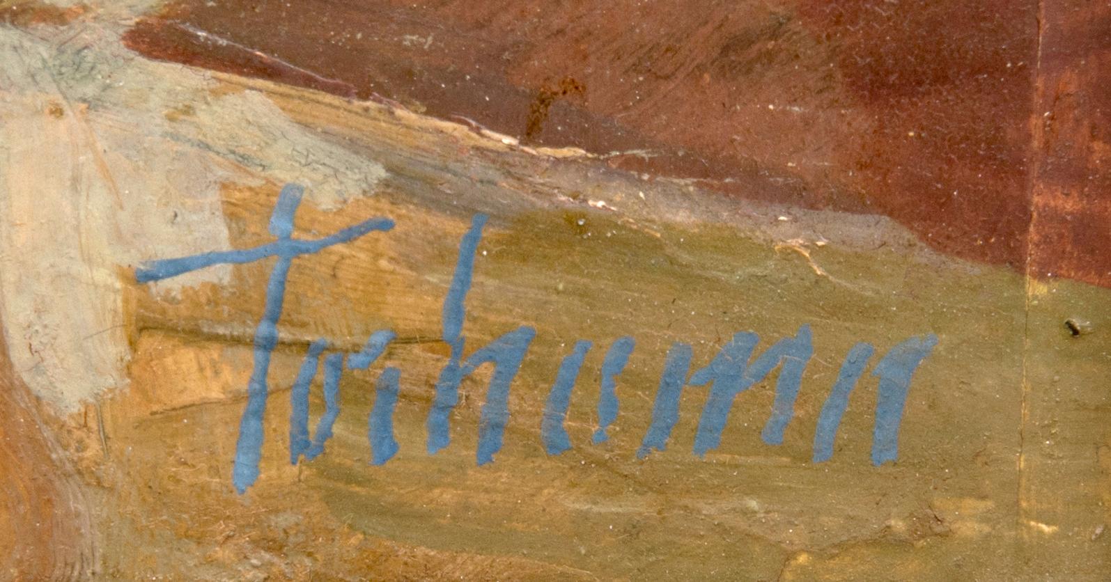 Gunnar Torhamn, oil on panel signed.