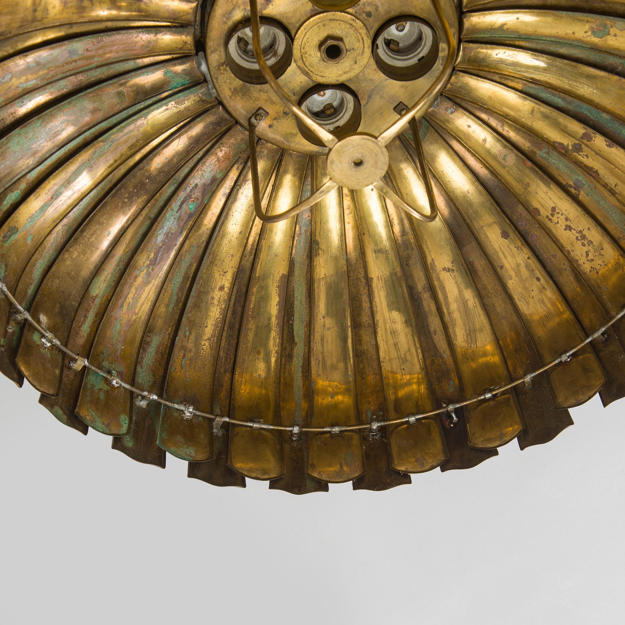 Paavo Tynell, a 1930s '1926' lamp shade / pendant light for Taito.