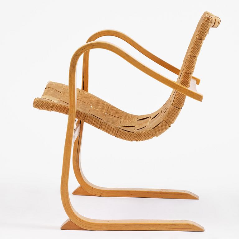 G. A. Berg, a "Tösen" easy chair, Stockholm, 1940s.