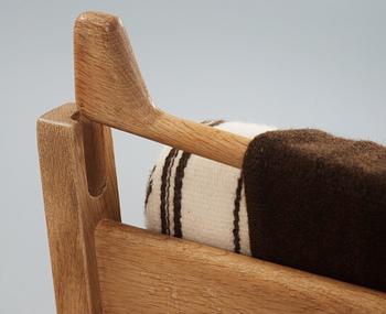 HANS J WEGNER, fåtöljer, ett par, Getama, Gedsted, Danmark 1950-60-tal.