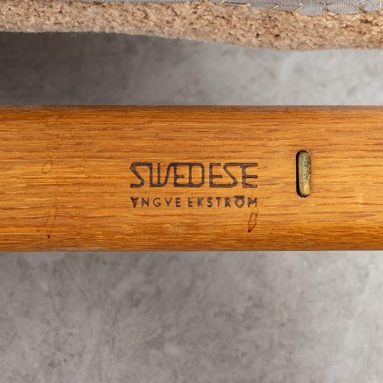 Yngve Ekström, a 'Ruster' armchair, Swedese, mid 20th/second half of the 20th century.