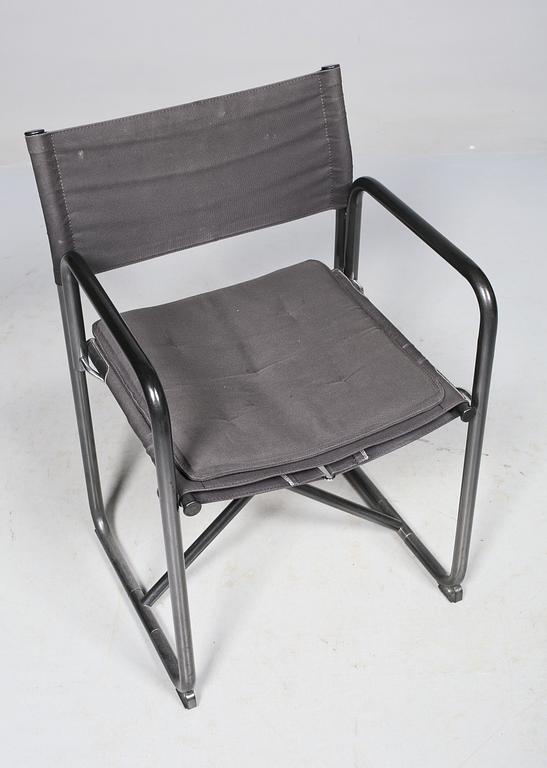 REGISSÖRSSTOLAR, 4 st, Börje Lindau och Bo Lindekrantz för Lammhults, 1900-talets andra hälft.