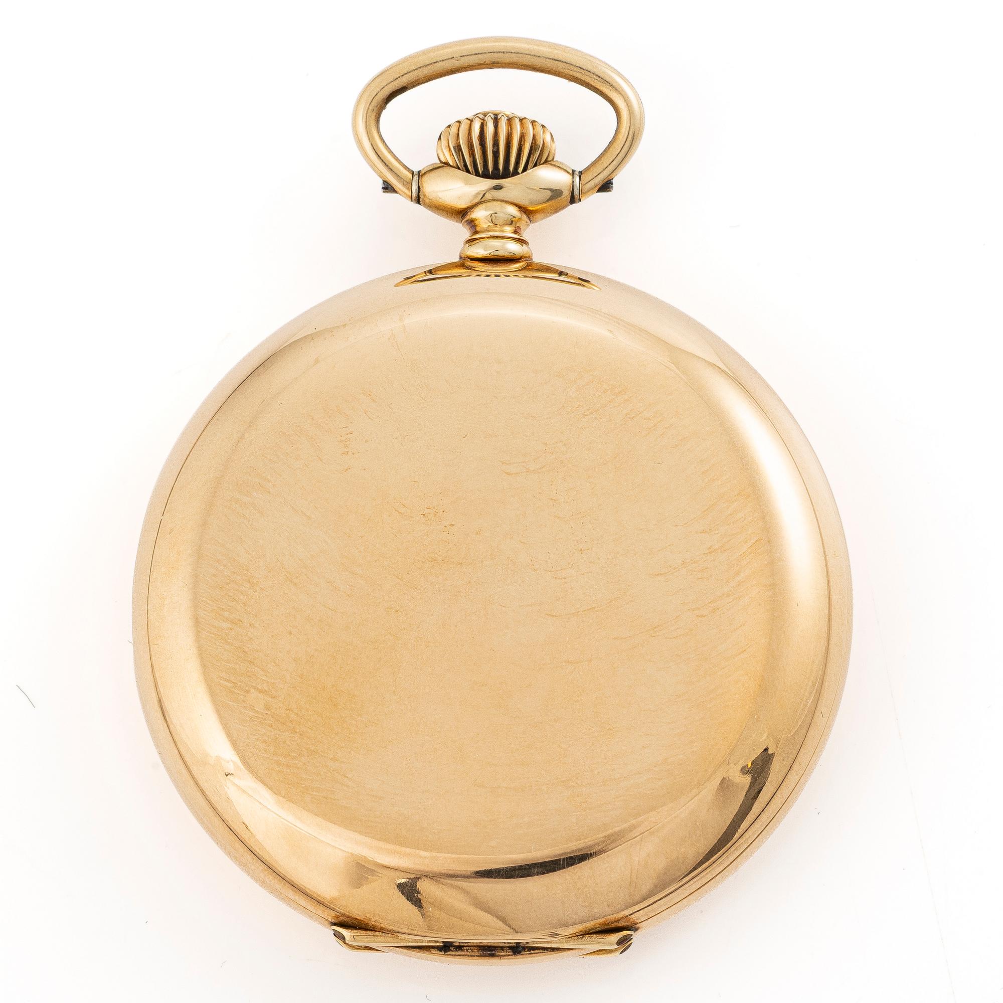 Zenith, pocket watch, hunter case, 51 mm.