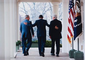 208. Brooks Kraft, 'Three Presidents', 2012.