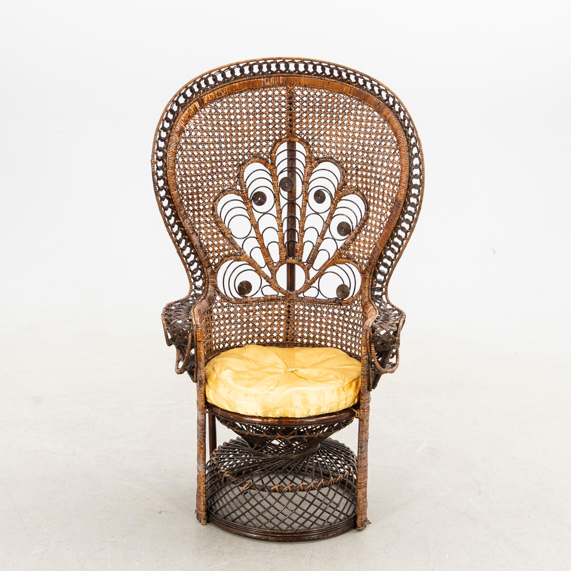 Korgstol/ fåtölj, 1900-tal.