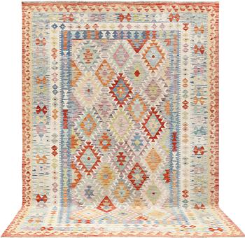 A kilim carpet, c 287 x 197 cm.