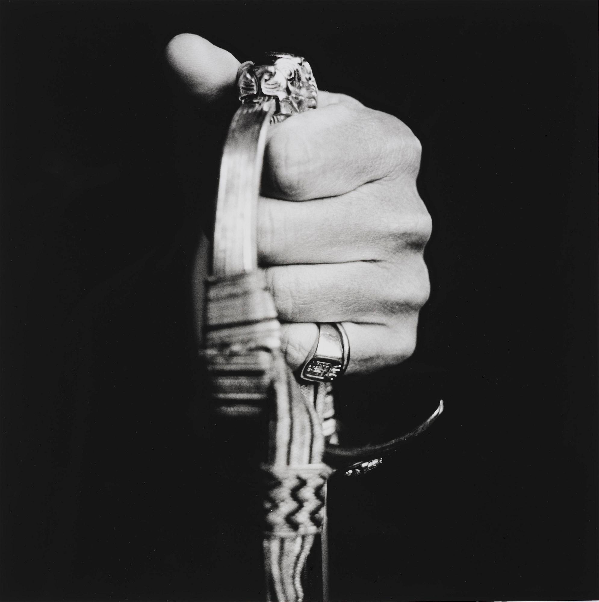 Hans Gedda, "Kung Carl XVI Gustafs hand", 1996.
