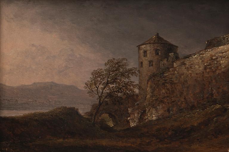 Carl Johan Fahlcrantz, Inscribed, a pair, Landscape motifs.